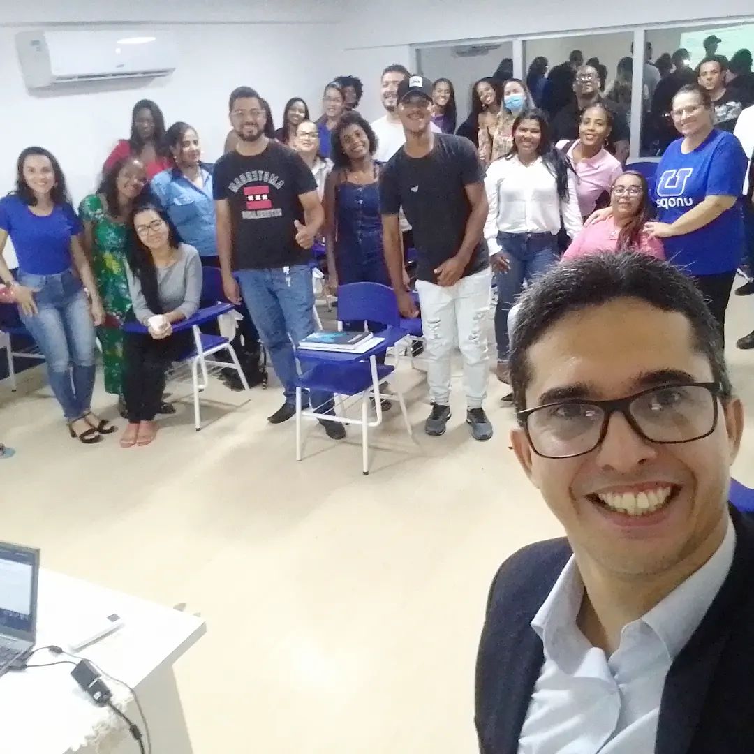 Palestra sobre a DIRPF 2023 na Unopar em Feira de Santana/BA