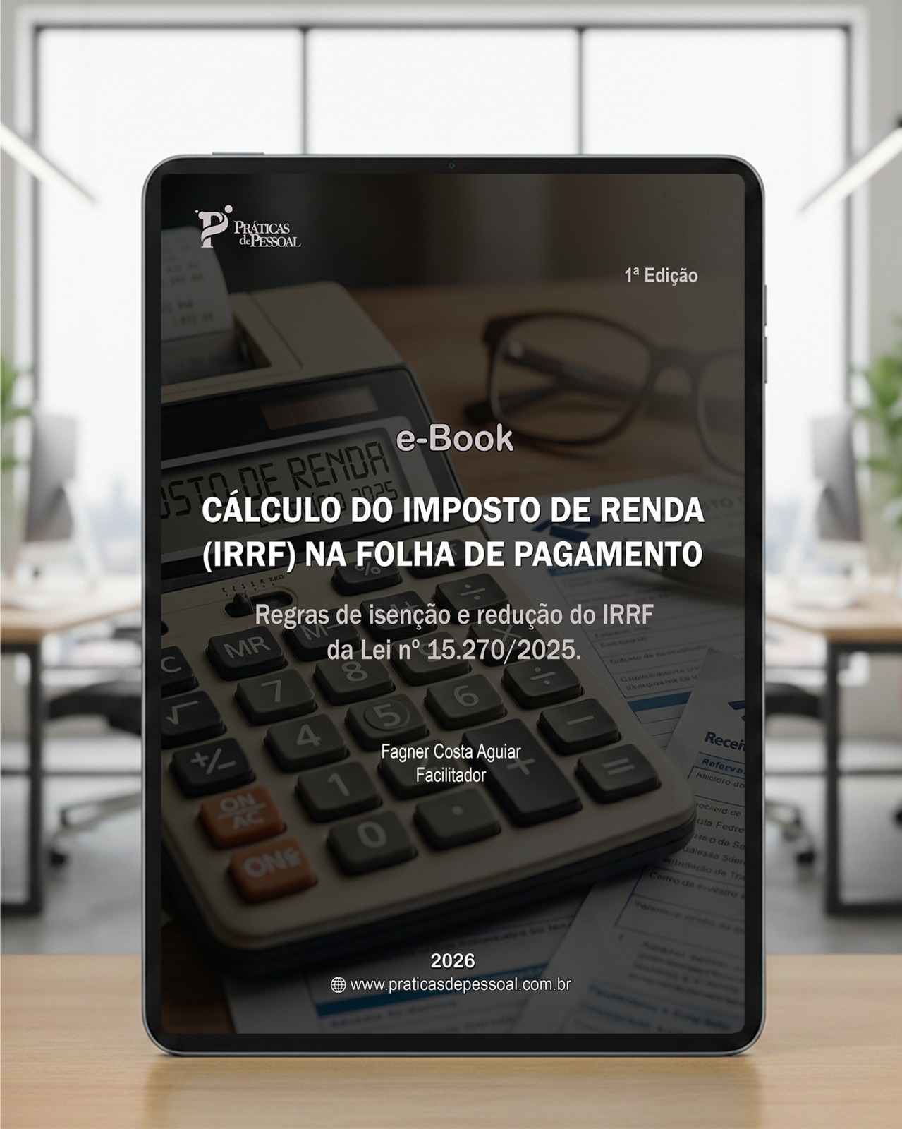 PRODUTO DIGITAL: E-Book Cálculo do IRRF na Folha de Pagamento